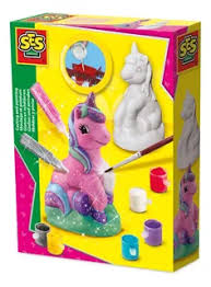 Moldes y Pintura: Unicornio